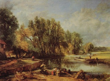 Stratford Mühle romantische John Constable Ölgemälde